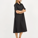 Liberty Rose Cotton Shirt Dress