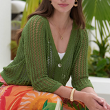 Foil Holey Chic Cardi