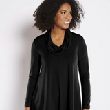 Philosophy Carmen Cowl Neck Tunic