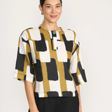 Foil Looking Sharp Top