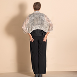 Megan Salmon Bamboo Loose Wide Leg Pant