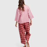 Alembika Checkered T-shirt Top