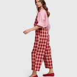 Alembika Checkered T-shirt Top