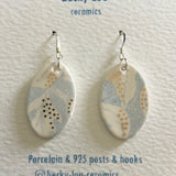 Becky-Lou Ceramics Large Drop Earrings