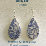 Becky-Lou Ceramics Large Drop Earrings