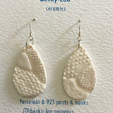 Becky-Lou Ceramics Large Drop Earrings