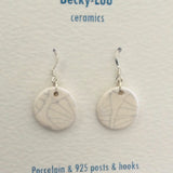 Becky-Lou Ceramics Small Drop Earrings