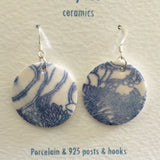 Becky-Lou Ceramics Large Drop Earrings