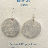 Becky-Lou Ceramics Large Drop Earrings