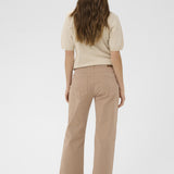 Cream Berta Twill 7/8 Pants