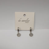De Cavalier Silver Earrings