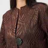Joseph Ribkoff Animal Trapeze Jacket