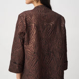 Joseph Ribkoff Animal Trapeze Jacket