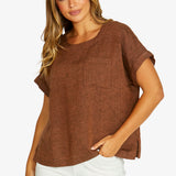 Jump Boxy Short Sleeve Top