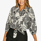 JUMP Bohemia Tie Top