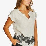 Jump Leaf Border Top