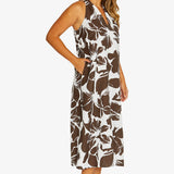 Jump Lush Mono Maxi Dress