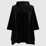 Alembika Everyday Velvet Trapeze Top
