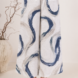 SEE SAW Linen Palazzo Pants