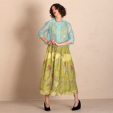 Megan Salmon Organza Birdie Jacket
