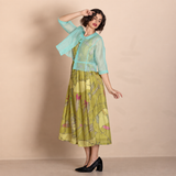 Megan Salmon Organza Birdie Jacket