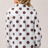 See Saw Cotton Spot Classic Shirt