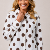 See Saw Cotton Spot Classic Shirt
