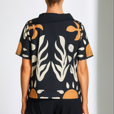 Peruzzi Cotton Print Top