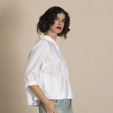 Megan Salmon Bamboo Manchuria Shirt