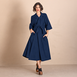 Megan Salmon Suffragette Wrap Dress
