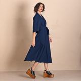 Megan Salmon Suffragette Wrap Dress
