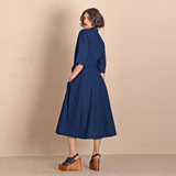 Megan Salmon Suffragette Wrap Dress