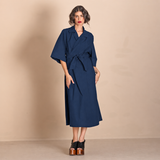 Megan Salmon Suffragette Wrap Dress