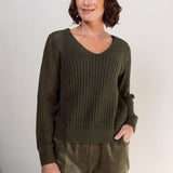 See Saw Open Stitch Sweater