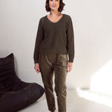 See Saw Open Stitch Sweater