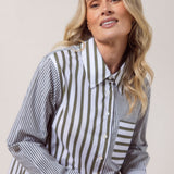 See Saw Two Way Stripe Shirt
