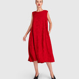 Alembika Suzu Jacquard Swing Dress