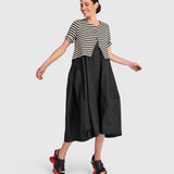 Urban by Alembika Tiebreaker Dress, Stripes