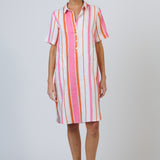 Enveloppe Short Sleeve Shirtmaker Dress