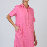 Enveloppe Short Sleeve Shirtmaker Dress
