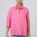 Enveloppe Embroidered Linen Shirt