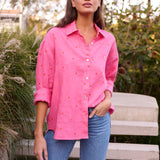 Enveloppe Embroidered Linen Shirt