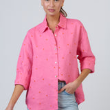 Enveloppe Embroidered Linen Shirt