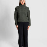 Fields Chevron Cable Pullover