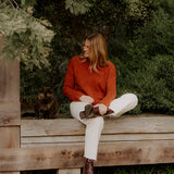 Fields Chevron Cable Pullover
