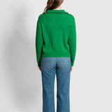 Fields Aran Honeycomb Quarter Zipper Sweater