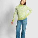 Fields Jacquard Oversized Pullover