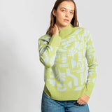 Fields Jacquard Oversized Pullover
