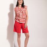 Foil Fetching Top