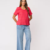 Foil Benefits Scoop Top